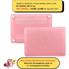 McStorey MacBook Air Kılıfı Macbook Air 13inç Mat (Eski USB'li Model 2010-2017) A1369 A1466 ile Uyumlu