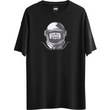 Noicasuale Give Me Space  Tasarım Dijital Baskılı Regular Relax T-Shirt