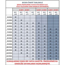 Erkek Sentetik Keten Yüksek Bel Lastikli, Bol Kesim Pantolon C350