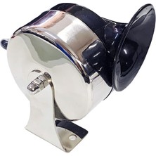 Goldsea Tekne Salyangoz Korna Kromaj Gövde Paslanmaz Ayak 24V