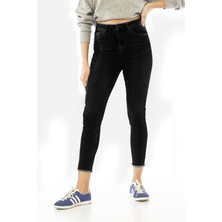 CEDY DENIM Mavi Yüksek Bel Skinny Jeans Kot Pantolon C596