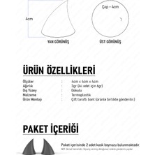 Piduma Motosiklet Kaskı Şeytan Boynuzu Motosiklet Kask Boynuzu Motosiklet Aksesuarları