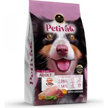 Petiva Yetişkin Köpek Tavuk Etli 3 kg