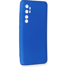 Newface Xiaomi Mi Note 10 Lite Kılıf Premium Rubber Silikon - Mavi 277097