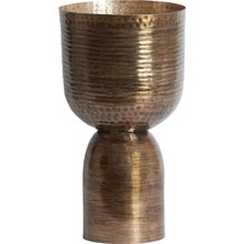 Laromita Decoration Lısboa Uzun Saksı / Gold Eskitme