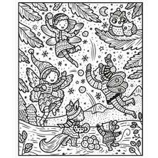 Winter Wonderland Magic Painting Book