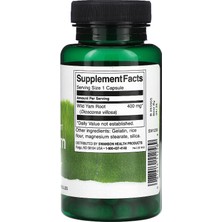 Swanson Full Spectrum, Wild Yam, 400 mg 60 Kapsül