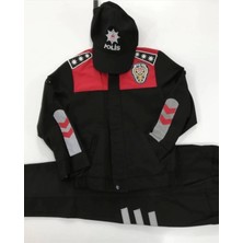 Akçay Unisex Çocuk Siyah Yunus Polis Kıyafeti