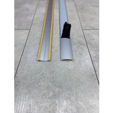 Metal Bende Kapı Eşik Kendinden Yapışkanlı Alüminyum Kapı Eşik Çıtası - Parke Eşik Profili