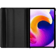 Xiaomi Redmi Pad Se 11 Inç Kılıf 360 Derece Dönebilen Yatay ve Dikey Standlı Dönerli Deri Tablet Kılıfı