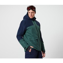 Tchibo Kayak Montu, Mavi/Yeşil, Su Geçirmez ve Hafif Yüksek Performanslı Polyester Malzeme ile