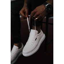 Up Shop Yüksek Taban Günlük Ayakkabı 042 Beyaz
