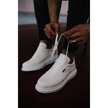 Up Shop Yüksek Taban Günlük Ayakkabı 042 Beyaz