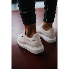 Up Shop Yüksek Taban Günlük Ayakkabı 042 Beyaz
