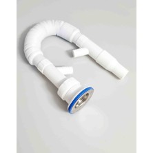 Özbest Lavabo Gideri Evye Sifonu Çift Girişli