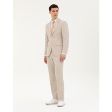 Pierre Cardin Erkek Bej Slim Fit Takım Elbise 50288787-VR011