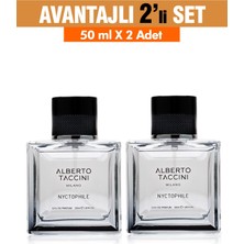 2'li Set Alberto Taccini Nyctophile Erkek Parfüm 50 ml