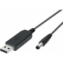 Ulu Bilgisayar 5V To 12V Dc USB Voltaj Yükseltici Çevirici Adaptör Kablo