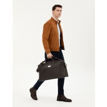 Pierre Cardin Erkek Erkek Kahverengi Spor Seyahat Çantası 50288755-VR029