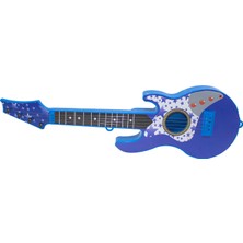 Erzi Oyuncak Rock Gitar Metal Telli 45 cm Mavi