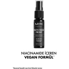 NYX Professional Makeup MAKEUP SETTING SPRAY - MATTE FINISH (MINI)