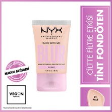 NYX Professional Makeup Blur Tint Ciltte Filtre Etkili Fondöten - 01 Pale