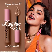 NYX Professional Makeup LIP LINGERIE XXL MATTE LIQUID LIPSTICK - HOT CARAMELO