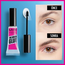 NYX Professional Makeup The Brow Glue Instant Brow Styler Kaş Sabitleyici Maskara - CLEAR