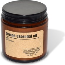 Basement : Kokulu Soya Mum : 200 gr : Orange Essential Oil