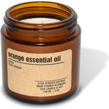 Basement : Kokulu Soya Mum : 200 gr : Orange Essential Oil