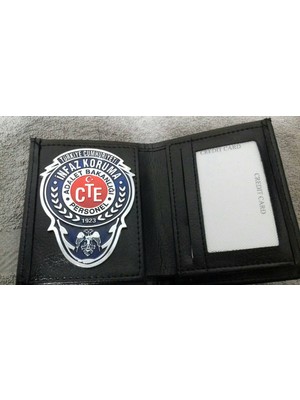 Aldatmaz Yenı Tasarım -Infaz Koruma,rozetli Cüzdanı-Al-Kurum Adresıne Gonderılır.