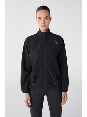 Hummel Hmlmicha Zip Kadın Siyah Eşofman Üstü 921805-2001