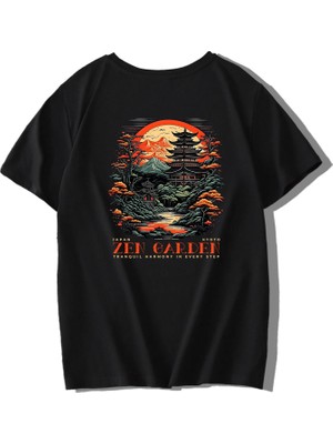 BRZ Collection Unisex Çocuk Zen Garden T-Shirt