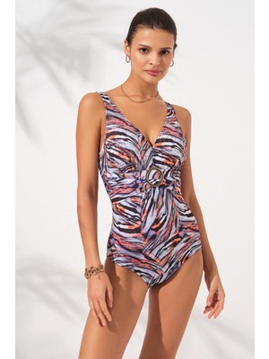 Pierre Cardin Stella V Yaka Tokalı Korseli Mayo Tiger 231133-T