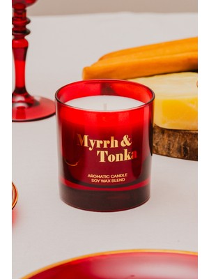 Rakle Myrrh&tonka Kokulu Mum Kırmızı 200 gr