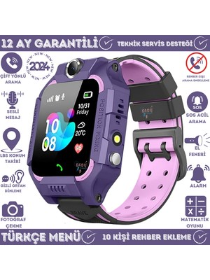 SmartBaby Q19 LBS Konumlu Akıllı Çocuk Takip Saati Sim Kartlı Arama, Kameralı, Gizli Dinleme Özellikli