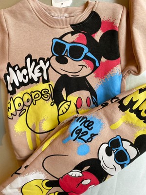 Nixy Mickey Mouse Erkek Çocuk Alt-Üst Takım