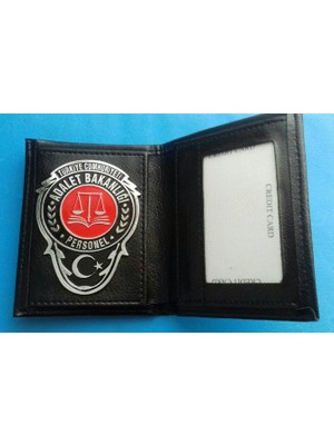 Aldatmaz Yenı Tasarım -Adalet Bakanlığı,rozetli Cüzdanı-Al-Kurum Adresıne Gonderılır.