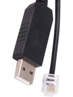 Talent 2x USB - RJ11 RJ12 6P4C Adaptör Seri Kontrol Kablosu Eqmod - El Kontrol Kablosu Için Pc Bağlantısı Bağlantısı, 1,8 M (Yurt Dışından)