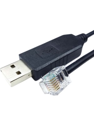 Talent 2x USB - RJ11 RJ12 6P4C Adaptör Seri Kontrol Kablosu Eqmod - El Kontrol Kablosu Için Pc Bağlantısı Bağlantısı, 1,8 M (Yurt Dışından)