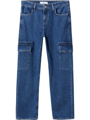 Mango Cepli kargo jean pantolon