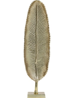 Laromita Decoration Leaf Yaprak Obje / Gold