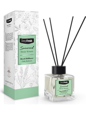Deep Fresh Çubuklu Oda Kokusu Deniz Yosunu 100 ml Okyanus & Deniz Koku Tipi ile Ferahlatıcı Etki