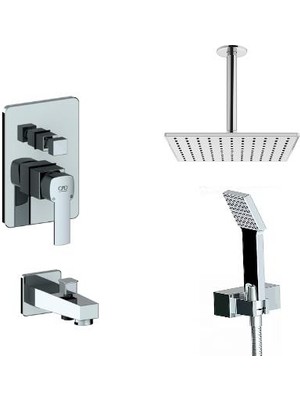 Gpd Pedra MTA160 Tam Ankastre Banyo Bataryası Seti 4