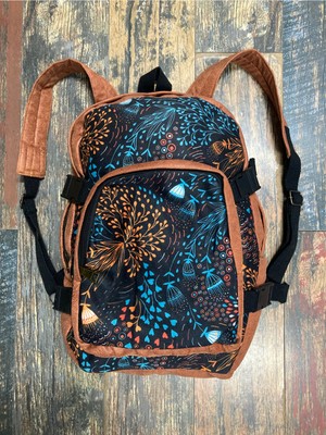 Street Bag Denver Günlük Kullanım Seyahat Kamp Okul Sırt Çantası Etnik Otantik Sırt Çantası