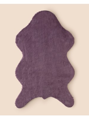 Madame Coco Arc En Ciel Tavşan Post - Koyu Mürdüm - 60X90 cm