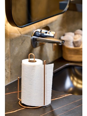 Edora Home Rose Kağıt Rulo Havluluk Ayraçlı - Metal Paslanmaz