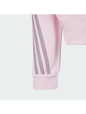 Adidas Future Icons 3 Stripes Full Zip Çocuk Sweatshirt