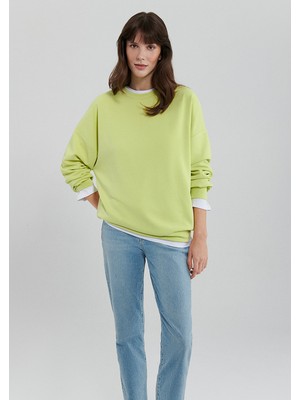 Mavi Lux Touch Yeşil Modal Sweatshirt 168837-71498