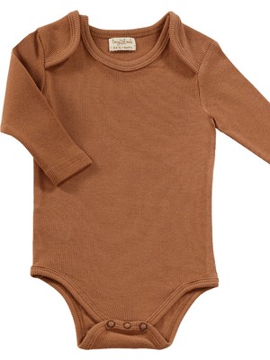 Tiny Lamb Flavor 3 Parça Unisex Bebek Uzun Kollu Pamuk Bodysuit Takımı